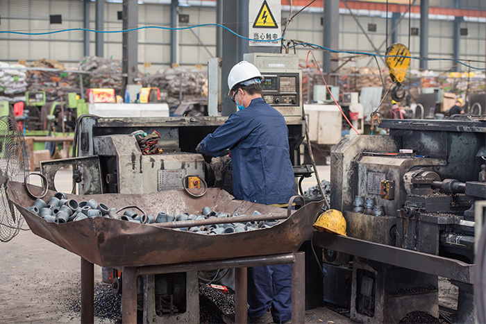 烟台网架锥头车间